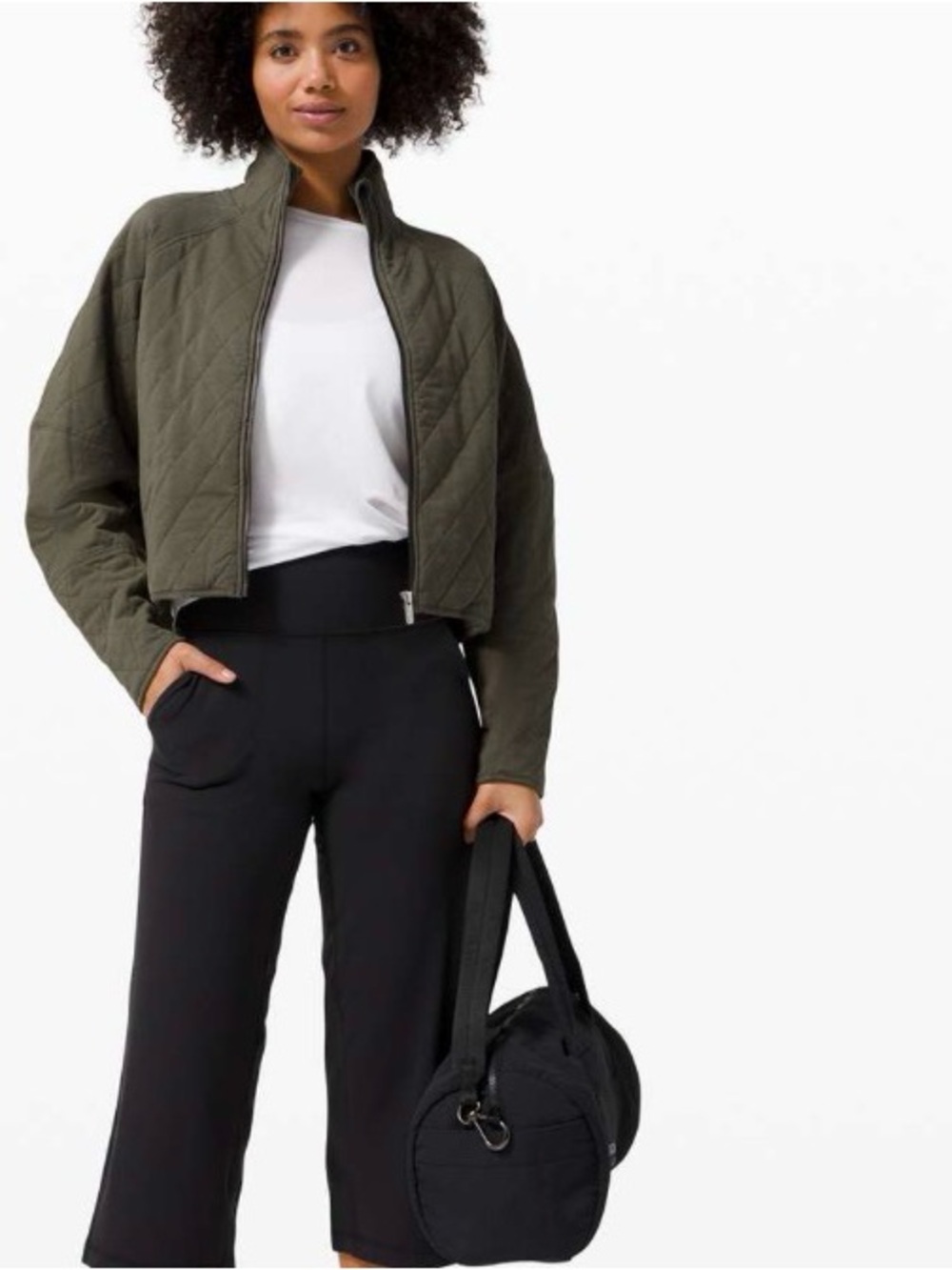 Lululemon Quilted Calm Jacket
Army Green cropped 10